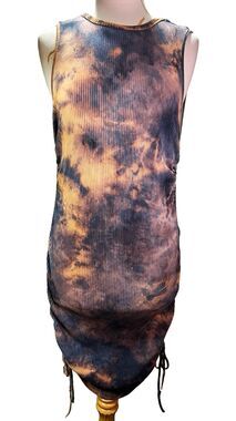 Boutique Dress Size XXL  Women's Modern Sleeveless Tie Dye Boho Chic